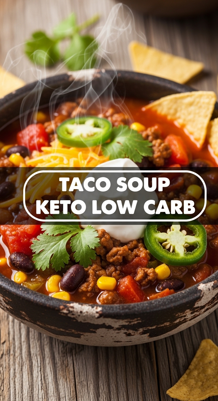Taco Soup Keto Low Carb