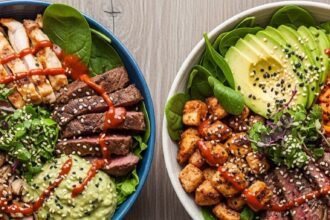 Low Carb High Protein Bowls