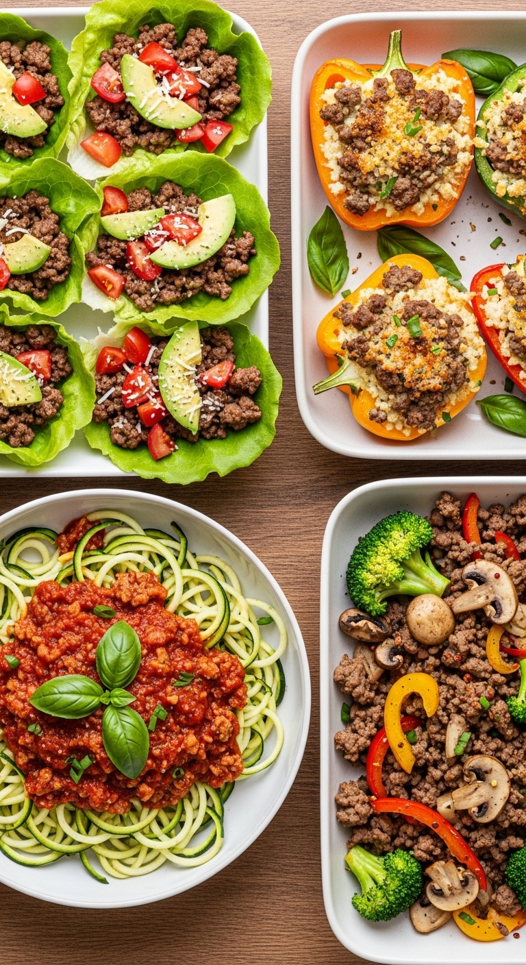 Healthy Meals With Ground Beef Low Carb