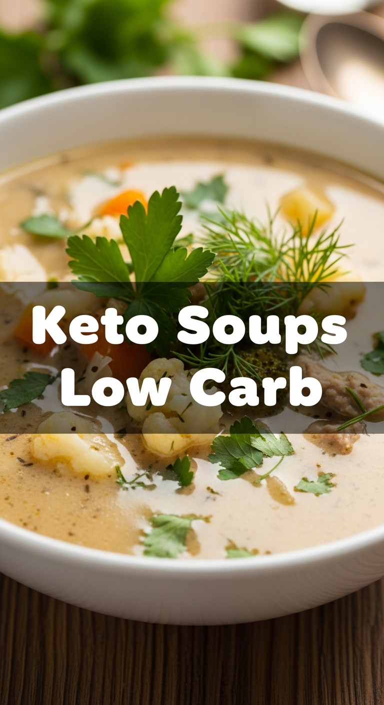 Keto Soups Low Carb