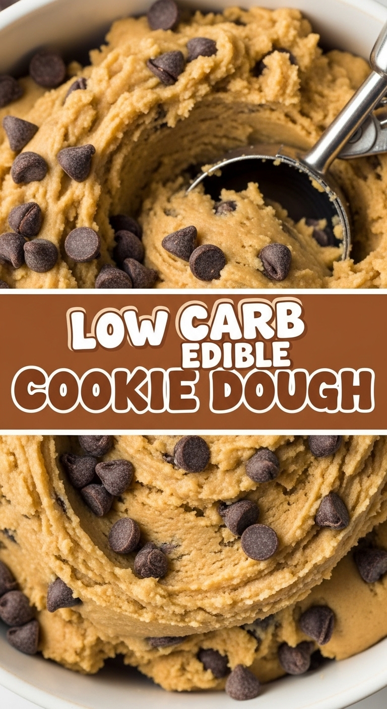 Low Carb Edible Cookie Dough
