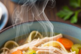 Keto Chicken Noodle Soup Low Carb