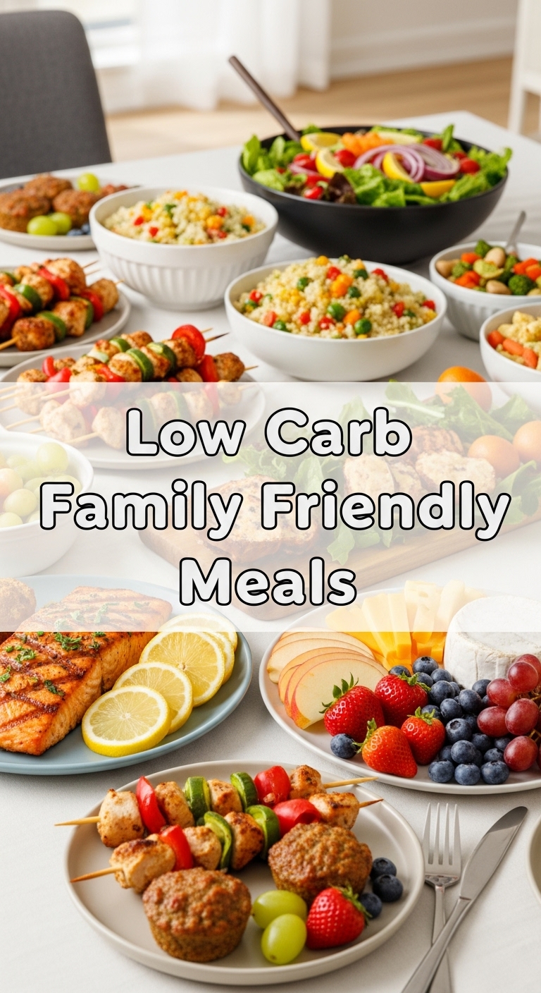 Low Carb Family Friendly Meals