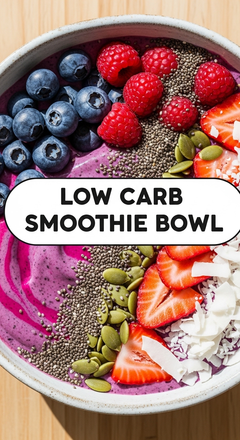Low Carb Smoothie Bowl