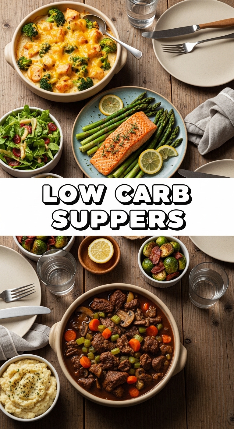 Low Carb Suppers