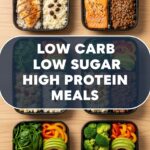 Low Carb Low Sugar High Protein Meals