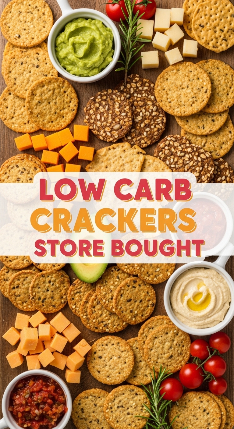 Low Carb Crackers Store Bought