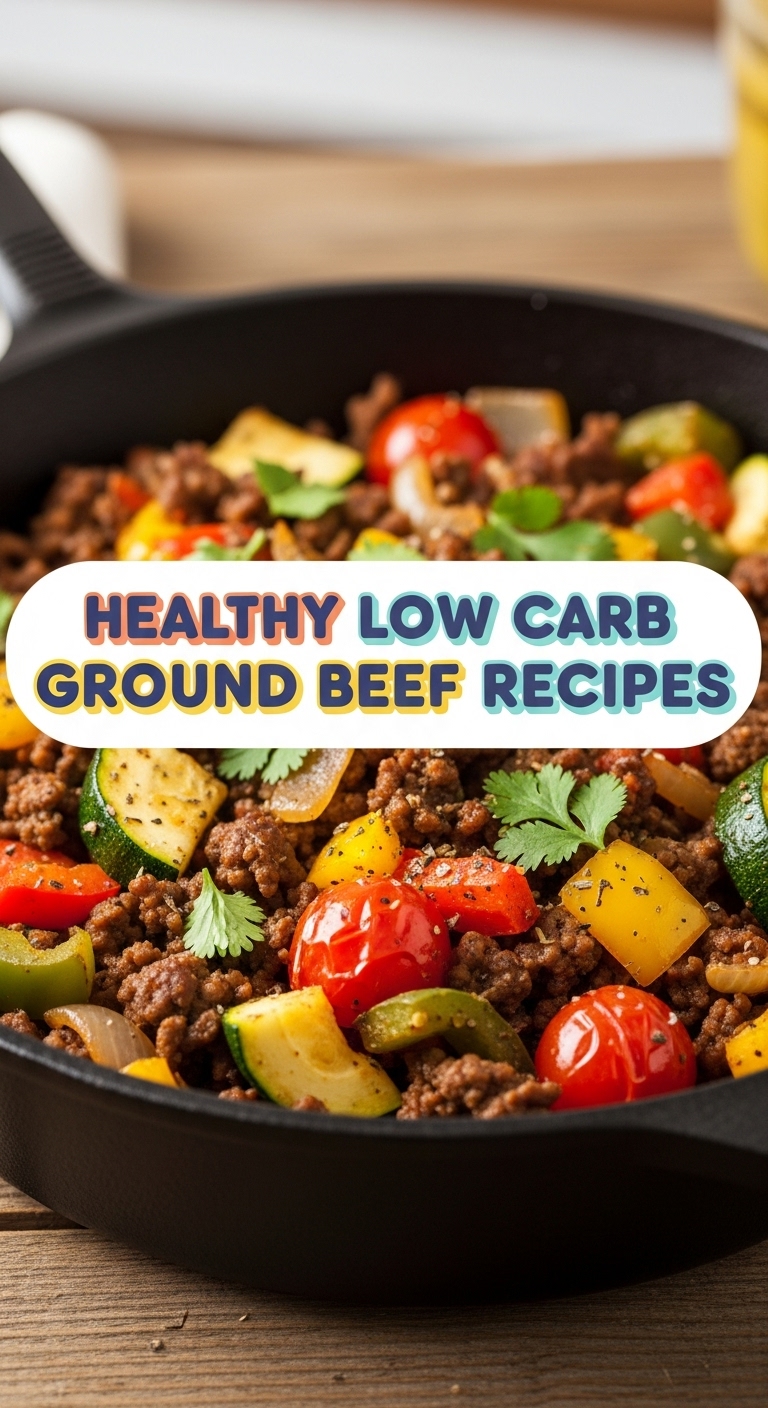 Healthy Low Carb Ground Beef Recipes