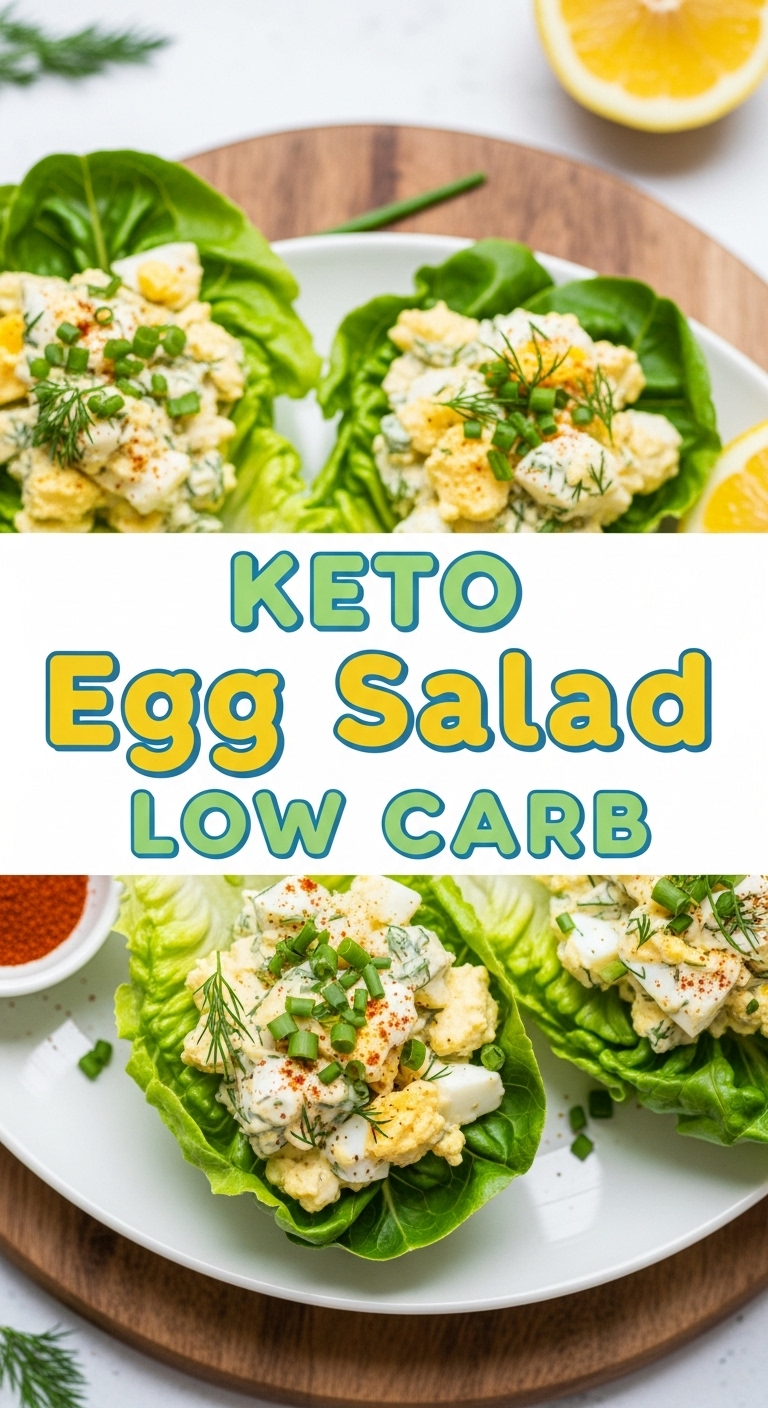 Keto Egg Salad Low Carb
